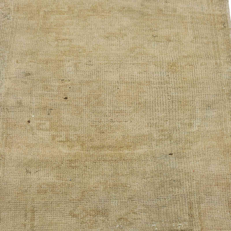 El Dokuma Vintage Halı - 55 cm x 94 cm - K0083369