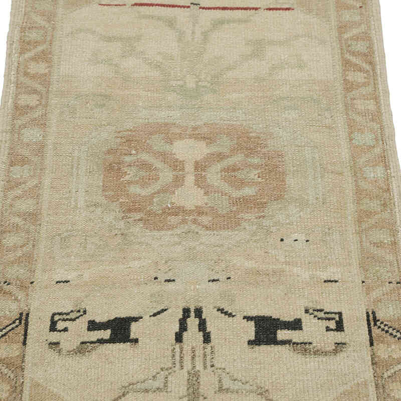 Vintage Turkish Hand-Knotted Rug - 1' 8" x 3'  (20" x 36") - K0083372