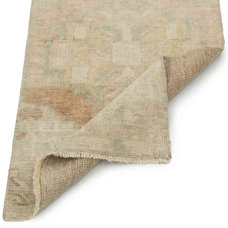 Vintage Turkish Hand-Knotted Rug - 1' 7" x 3' 1" (19" x 37") - K0083380