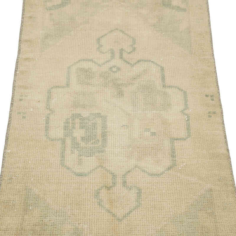 Alfombra Vintage Turca Anudada a Mano - 48 cm x 89 cm - K0083389