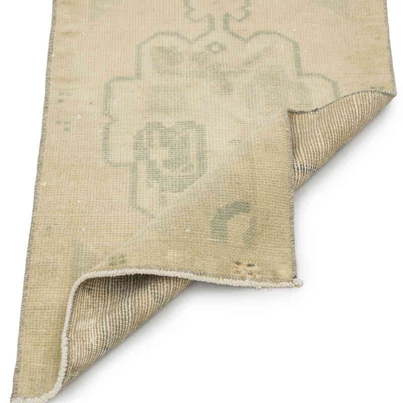Alfombra Vintage Turca Anudada a Mano - 48 cm x 89 cm - K0083389