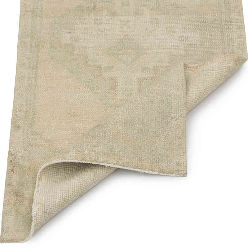 El Dokuma Vintage Halı - 51 cm x 100 cm - K0083391