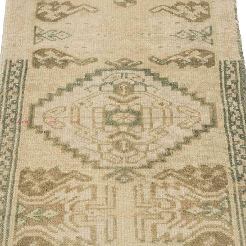 Alfombra Vintage Turca Anudada a Mano - 51 cm x 83 cm - K0083393