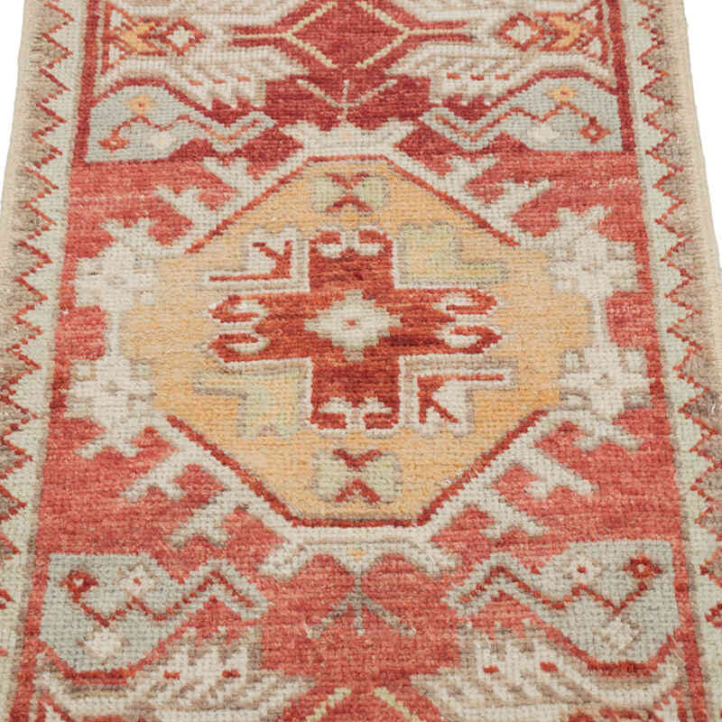 Vintage Turkish Hand-Knotted Rug - 1' 8" x 2' 11" (20" x 35") - K0083402