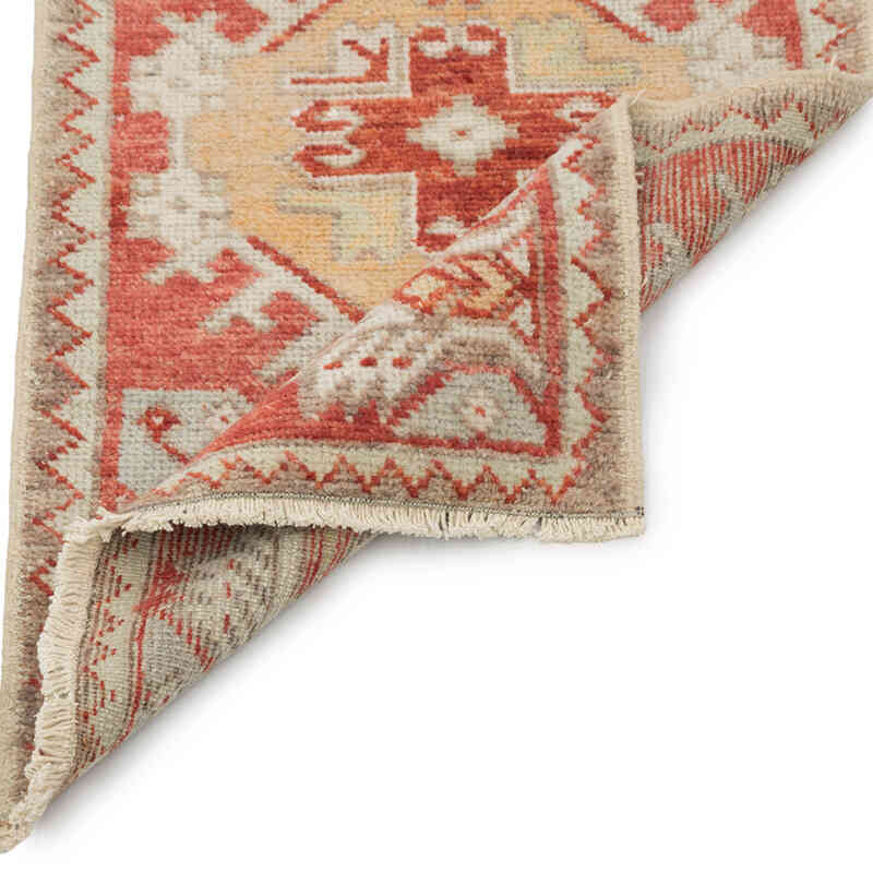 Vintage Turkish Hand-Knotted Rug - 1' 8" x 2' 11" (20" x 35") - K0083402
