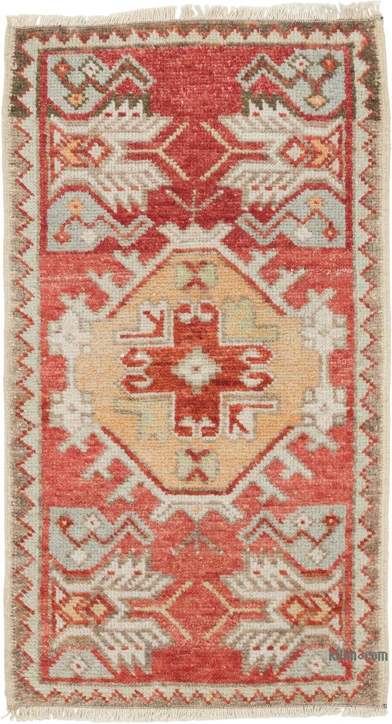 Vintage Turkish Hand-Knotted Rug - 1' 8" x 2' 11" (20" x 35") - K0083402
