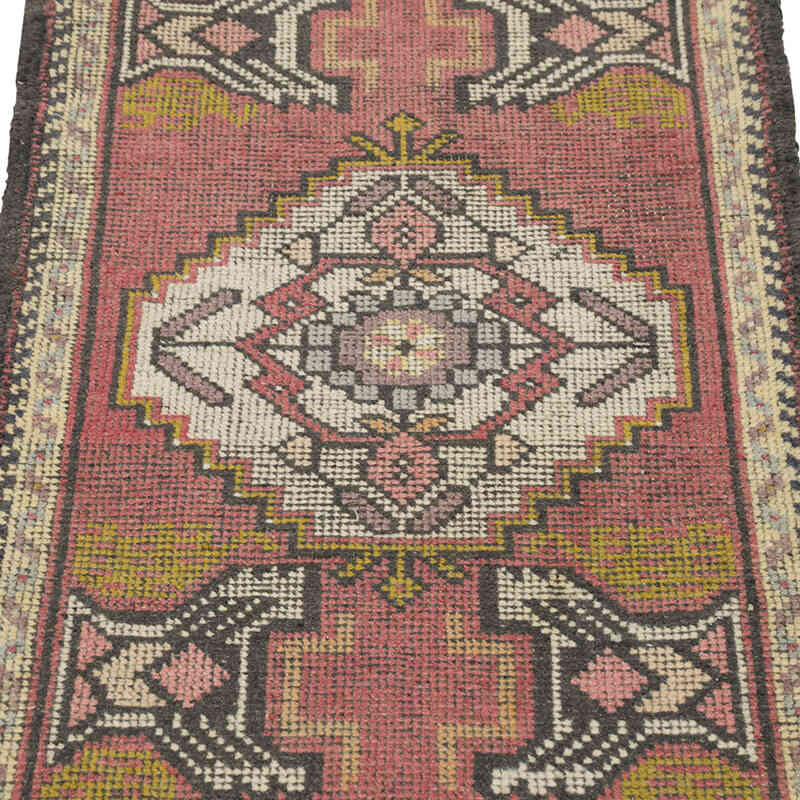 Vintage Turkish Hand-Knotted Rug - 1' 10" x 2' 11" (22" x 35") - K0083416