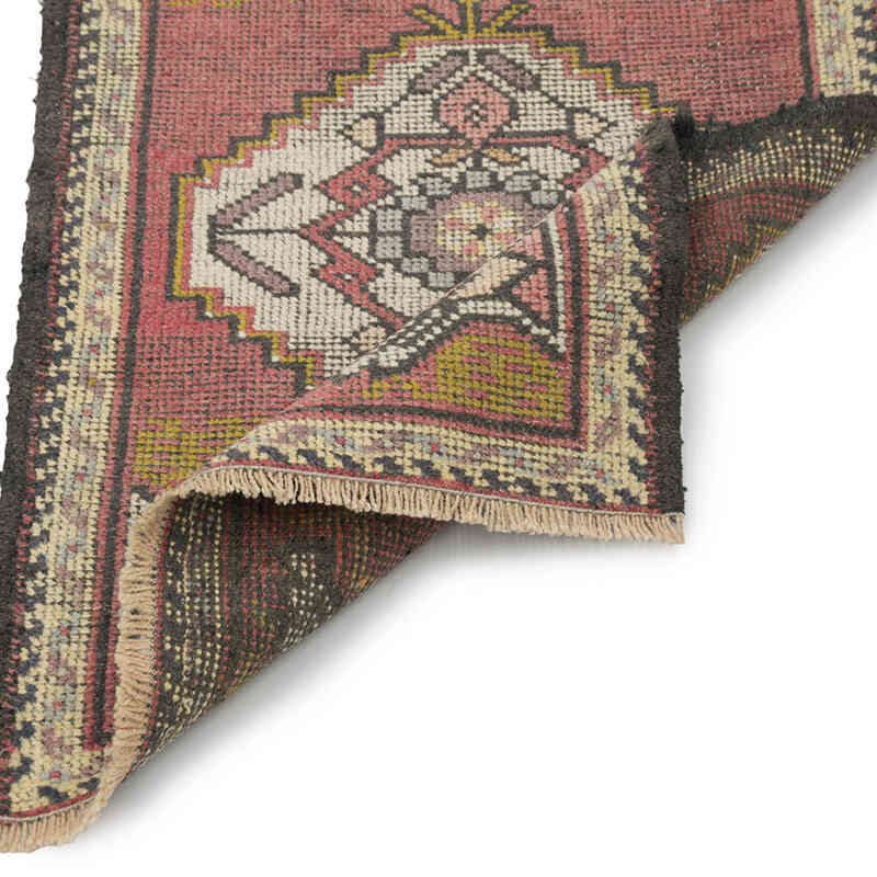 Vintage Turkish Hand-Knotted Rug - 1' 10" x 2' 11" (22" x 35") - K0083416