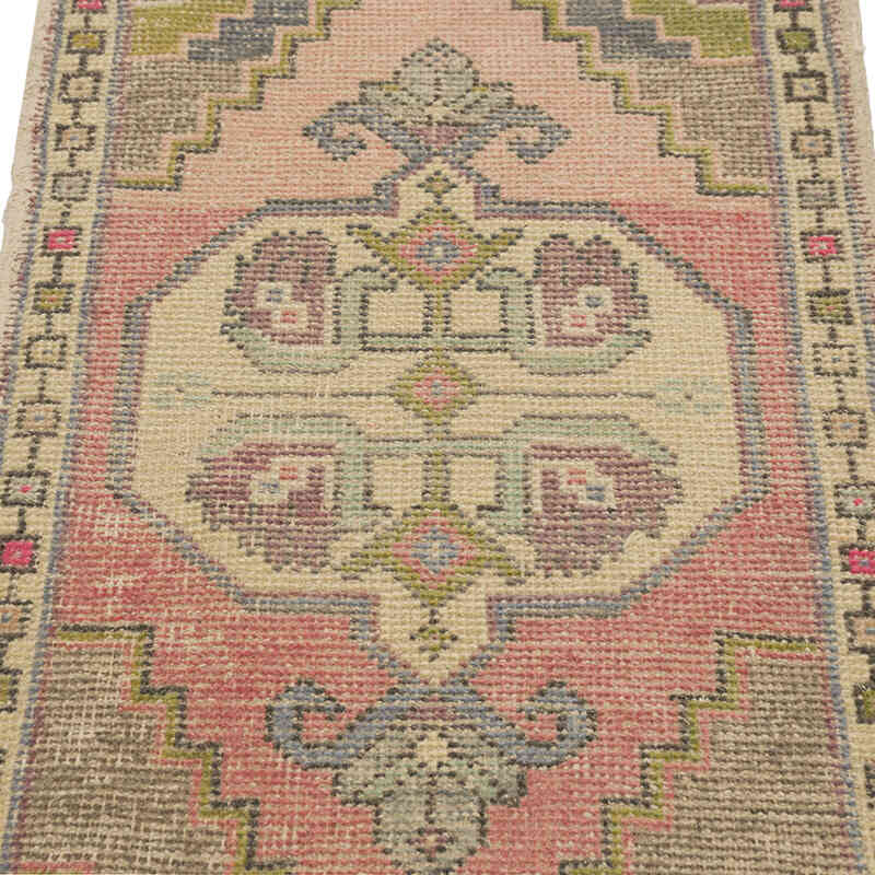 Vintage Turkish Hand-Knotted Rug - 1' 9" x 3' 5" (21" x 41") - K0083437