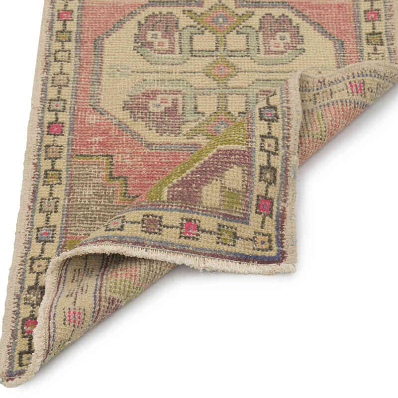 Vintage Turkish Hand-Knotted Rug - 1' 9" x 3' 5" (21" x 41") - K0083437