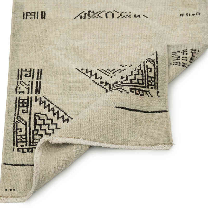 Alfombra Vintage Turca Anudada a Mano - 52 cm x 91 cm - K0083439