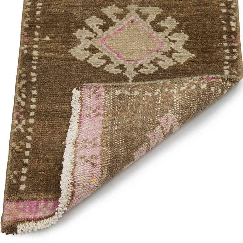 Vintage Turkish Hand-Knotted Rug - 1' 5" x 2' 9" (17" x 33") - K0083441
