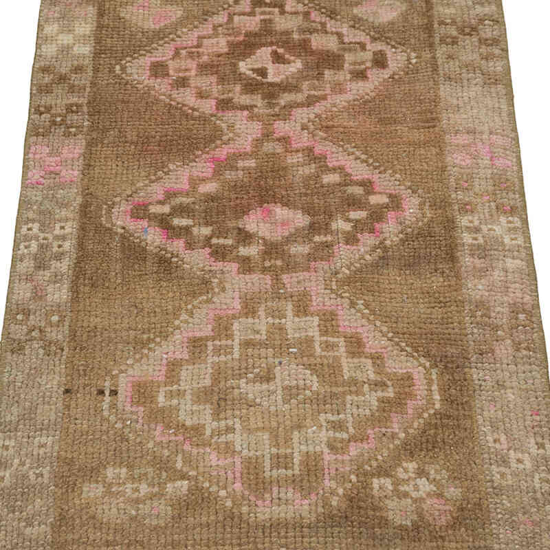 Vintage Turkish Hand-Knotted Rug - 1' 6" x 2' 5" (18" x 29") - K0083443