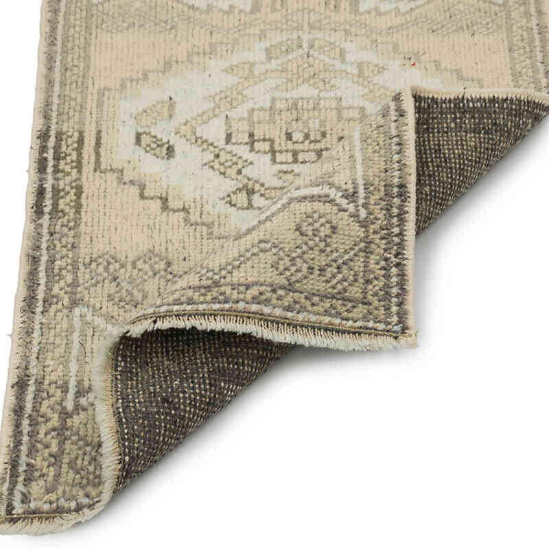 El Dokuma Vintage Halı - 56 cm x 89 cm - K0083465