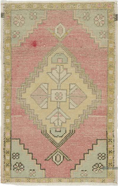 Vintage Turkish Hand-Knotted Rug - 1' 10" x 2' 9" (22" x 33")