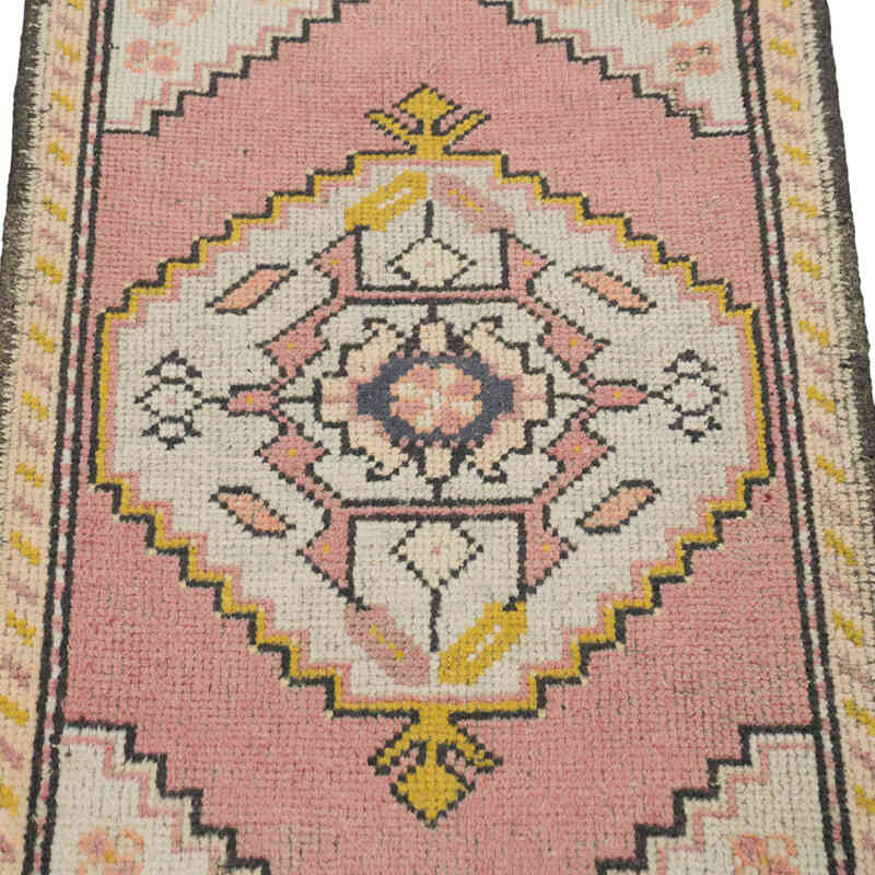 Vintage Turkish Hand-Knotted Rug - 1' 8" x 2' 10" (20" x 34") - K0083484