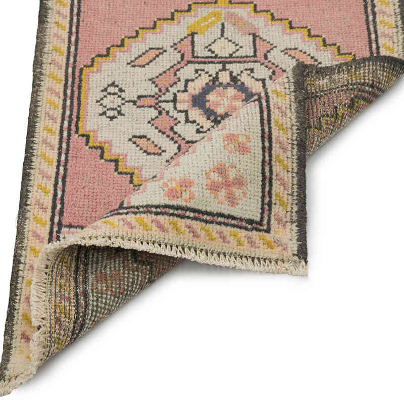 Vintage Turkish Hand-Knotted Rug - 1' 8" x 2' 10" (20" x 34") - K0083484