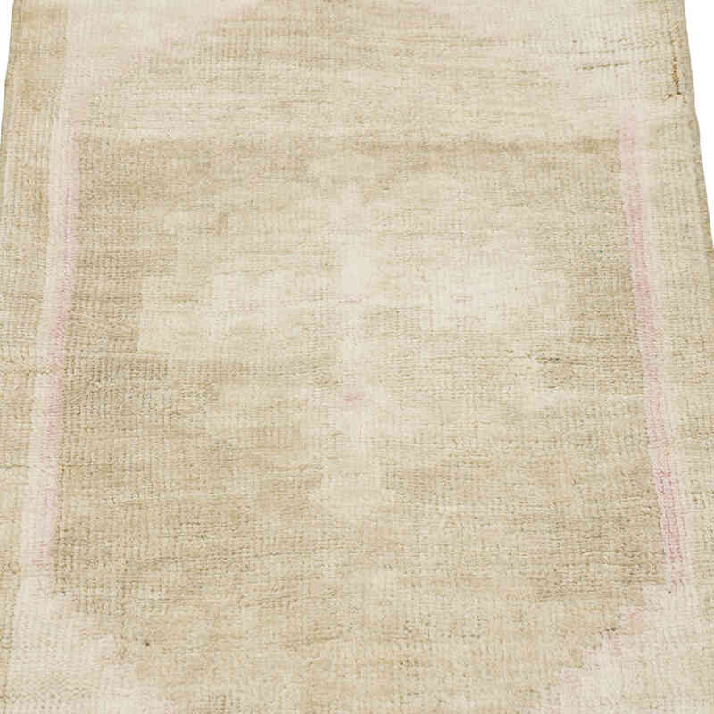 Alfombra Vintage Turca Anudada a Mano - 46 cm x 85 cm - K0083487