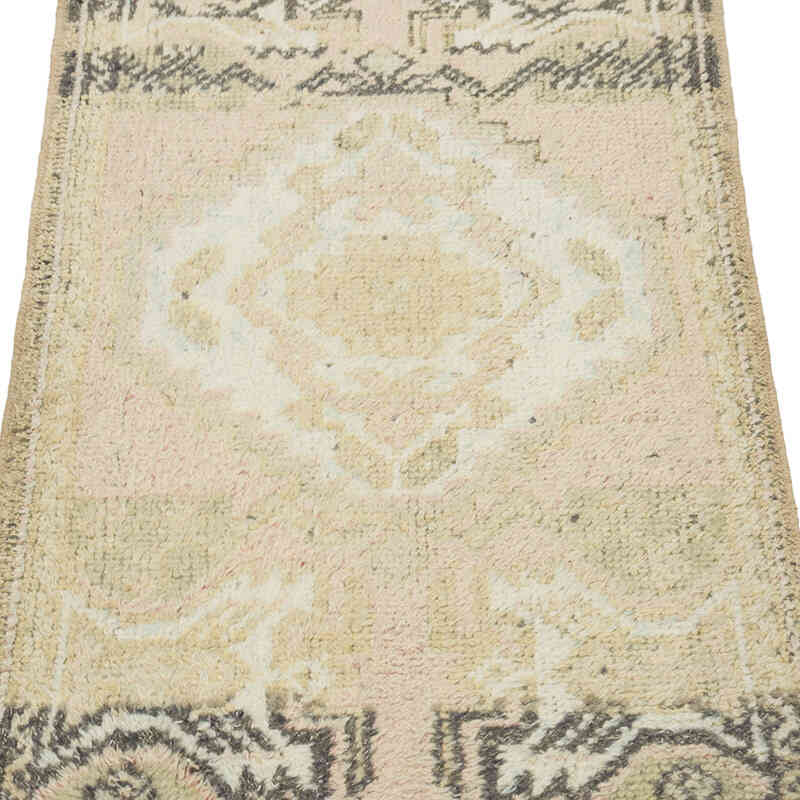 Vintage Turkish Hand-Knotted Rug - 1' 10" x 3' 2" (22" x 38") - K0083492
