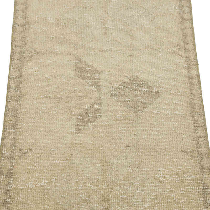 Vintage Turkish Hand-Knotted Rug - 1' 7" x 3'  (19" x 36") - K0083494