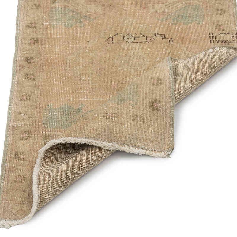 Alfombra Vintage Turca Anudada a Mano - 52 cm x 90 cm - K0083496
