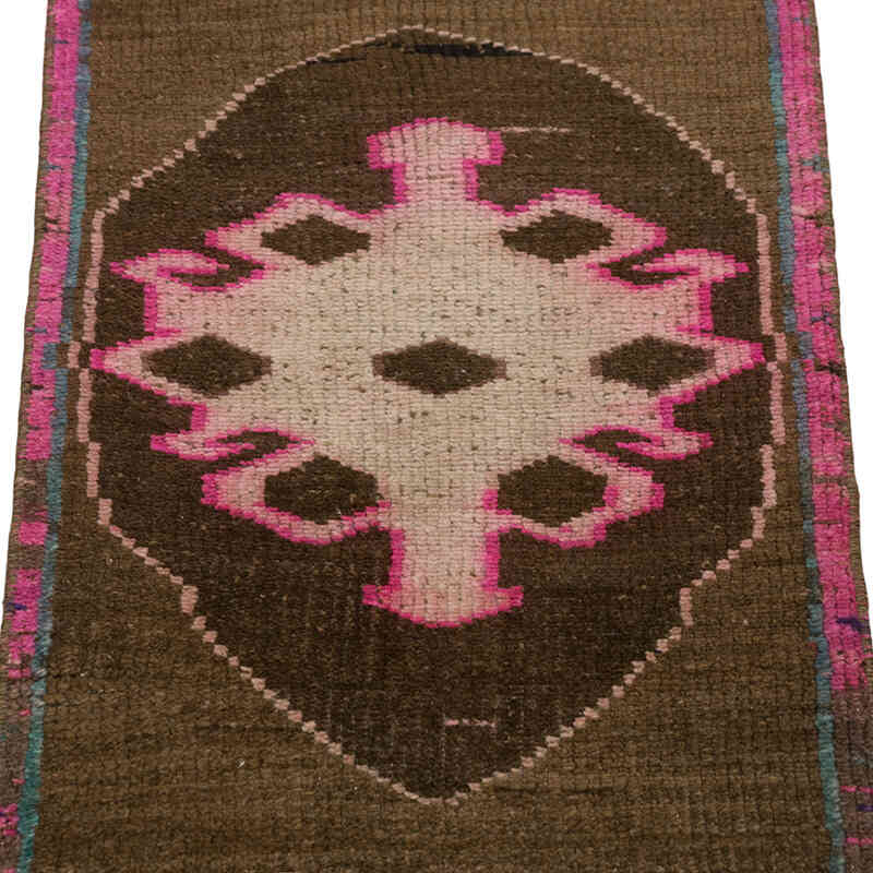 Vintage Turkish Hand-Knotted Rug - 1' 5" x 2' 7" (17" x 31") - K0083498