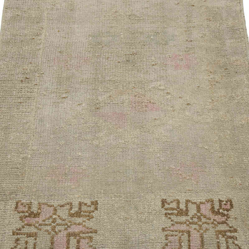 Vintage Turkish Hand-Knotted Rug - 1' 11" x 3' 3" (23" x 39") - K0083499