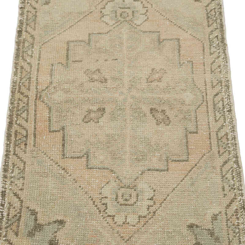 Alfombra Vintage Turca Anudada a Mano - 50 cm x 84 cm - K0083505