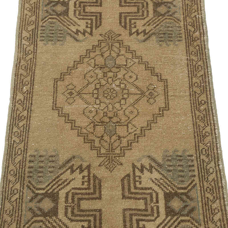 Vintage Turkish Hand-Knotted Rug - 1' 8" x 3' 5" (20" x 41") - K0083512