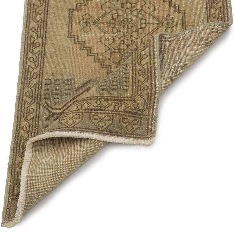 Vintage Turkish Hand-Knotted Rug - 1' 8" x 3' 5" (20" x 41") - K0083512