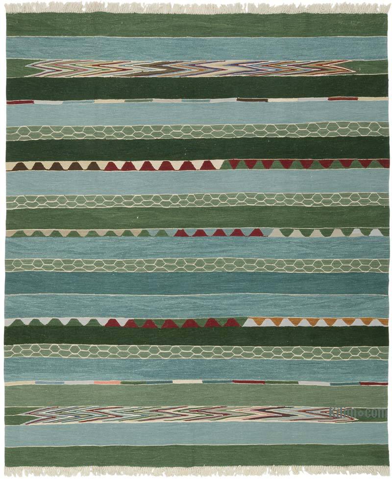 Nueva Alfombra Turca Kilim - 260 cm x 310 cm - K0083520