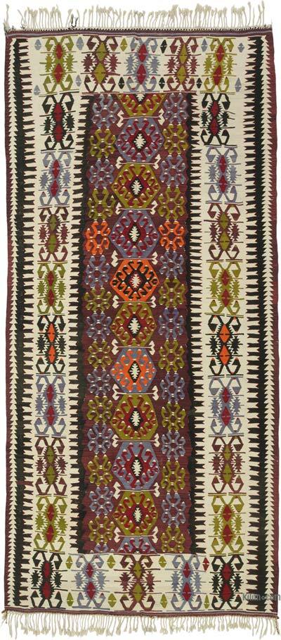 Vintage Antalya Kilim Rug - 6'  x 12' 11" (72" x 155")