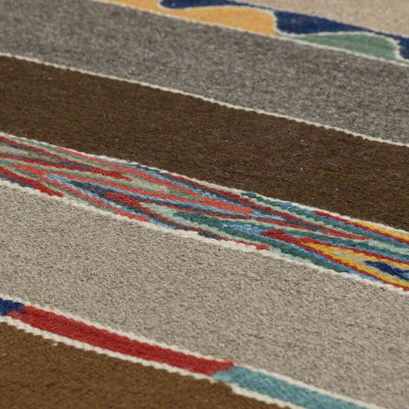 Yeni Kök Boya El Dokuma Yolluk Kilim - 82 cm x 313 cm - K0083529