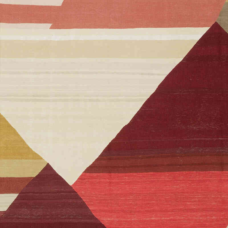 New Handwoven Turkish Kilim Rug - 10' 4" x 14' 4" (124" x 172") - K0083536