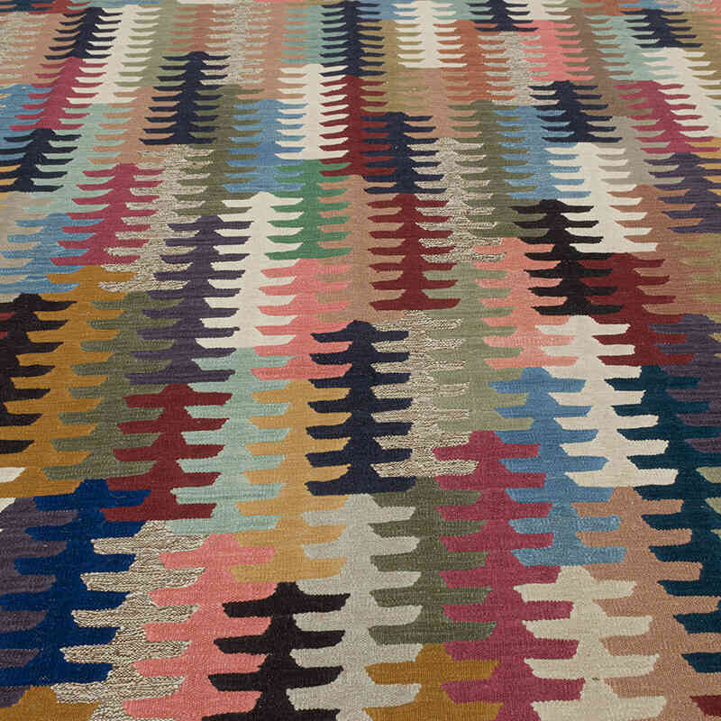 New Handwoven Turkish Kilim Rug - 10'  x 12'  (120" x 144") - K0083538