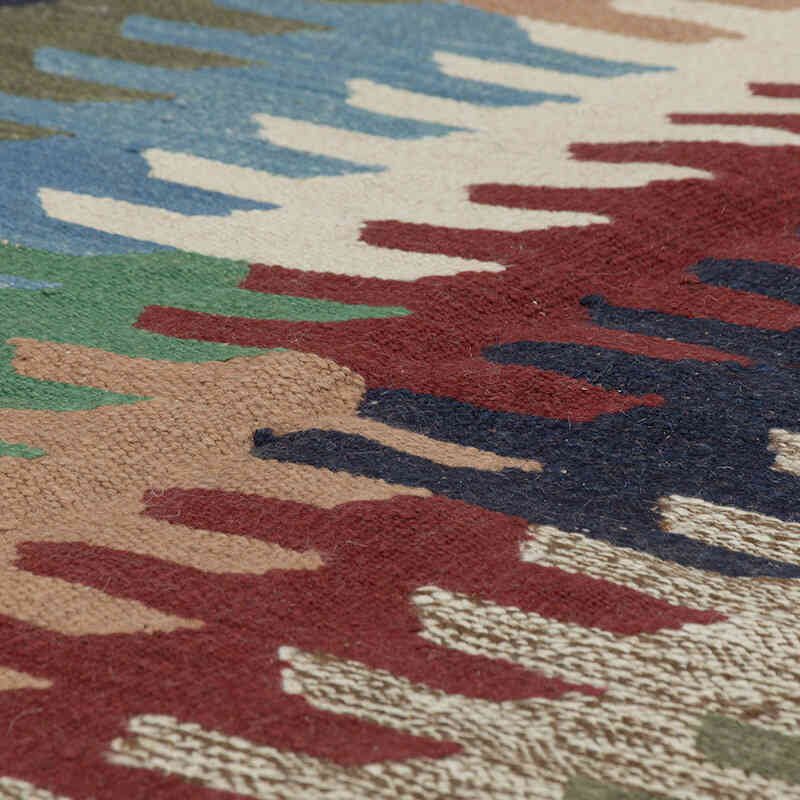 New Handwoven Turkish Kilim Rug - 10'  x 12'  (120" x 144") - K0083538