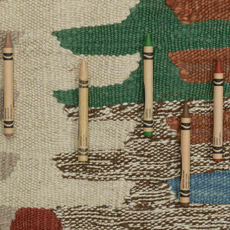 New Handwoven Turkish Kilim Rug - 10'  x 12'  (120" x 144") - K0083538