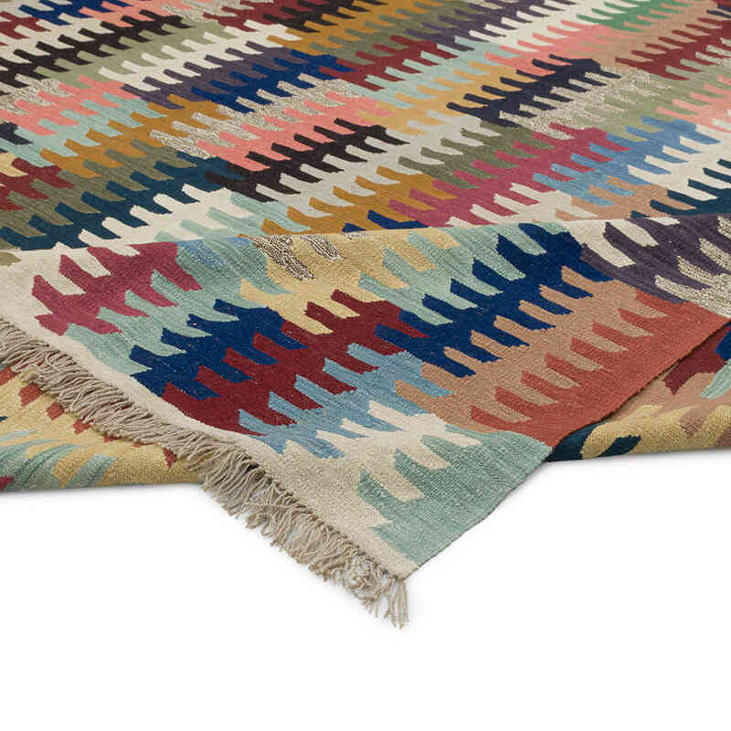 New Handwoven Turkish Kilim Rug - 10'  x 12'  (120" x 144") - K0083538