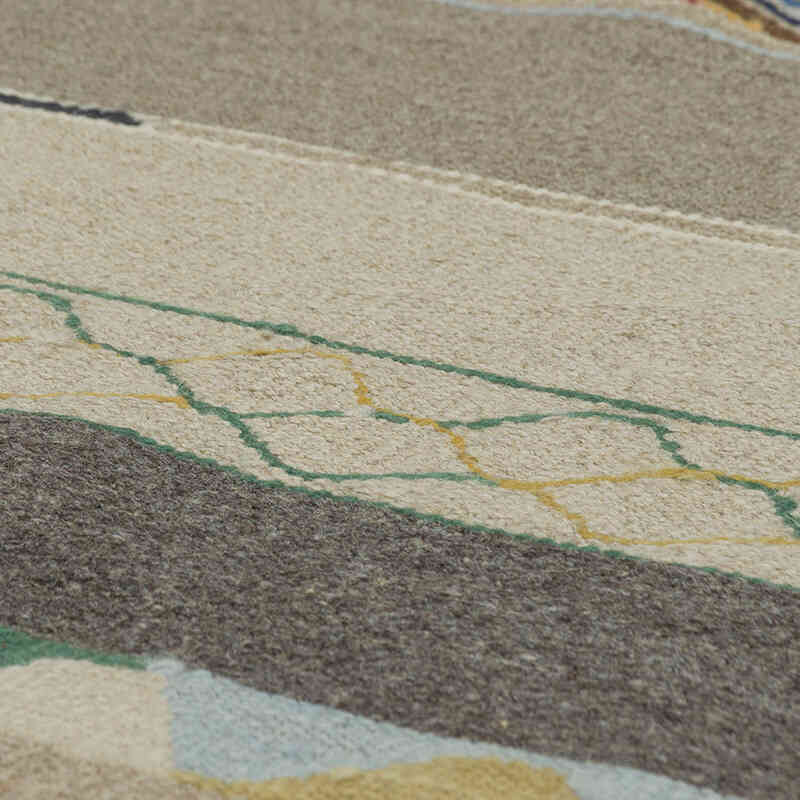 New Handwoven Turkish Kilim Rug - 5' 9" x 8' 6" (69" x 102") - K0083539