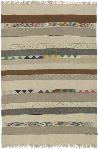 Yeni Kök Boya El Dokuma Kilim - 176 cm x 259 cm