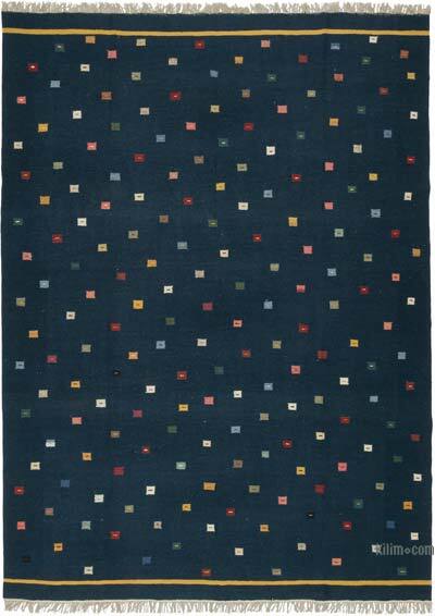 New Handwoven Turkish Kilim Rug - 8' 10" x 12' 2" (106" x 146")