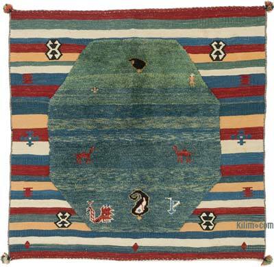 Yeni Kök Boya El Dokuma Kilim - 176 cm x 173 cm