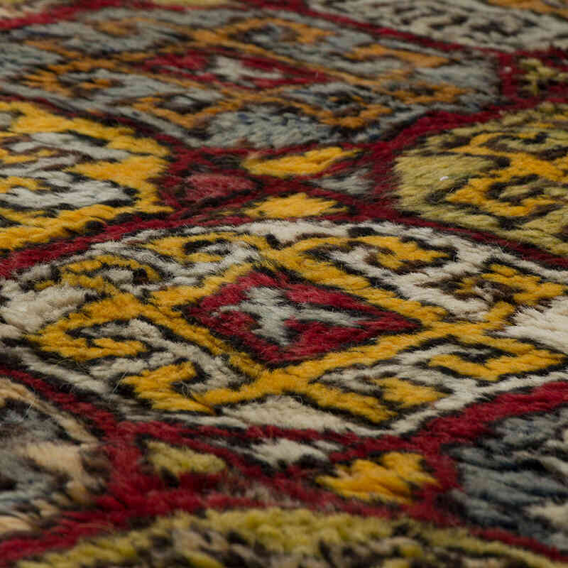 Vintage Turkish Hand-Knotted Rug - 4' 4" x 5' 6" (52" x 66") - K0083542