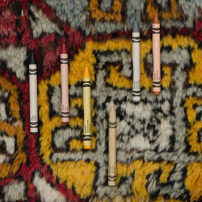 Vintage Turkish Hand-Knotted Rug - 4' 4" x 5' 6" (52" x 66") - K0083542