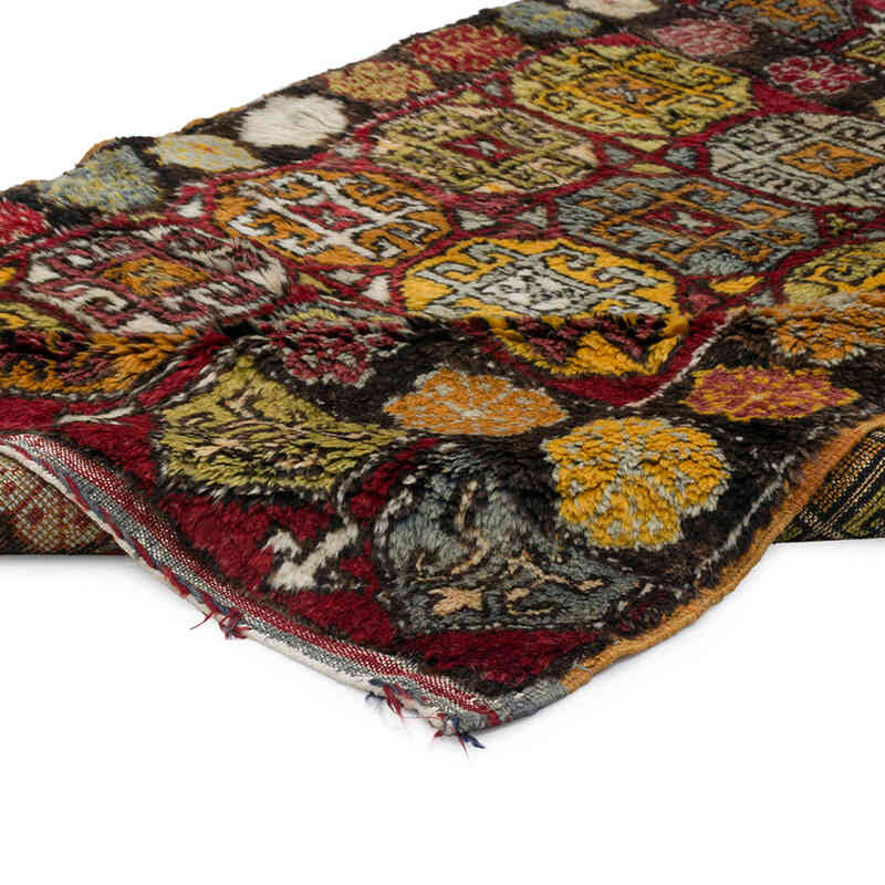 Vintage Turkish Hand-Knotted Rug - 4' 4" x 5' 6" (52" x 66") - K0083542