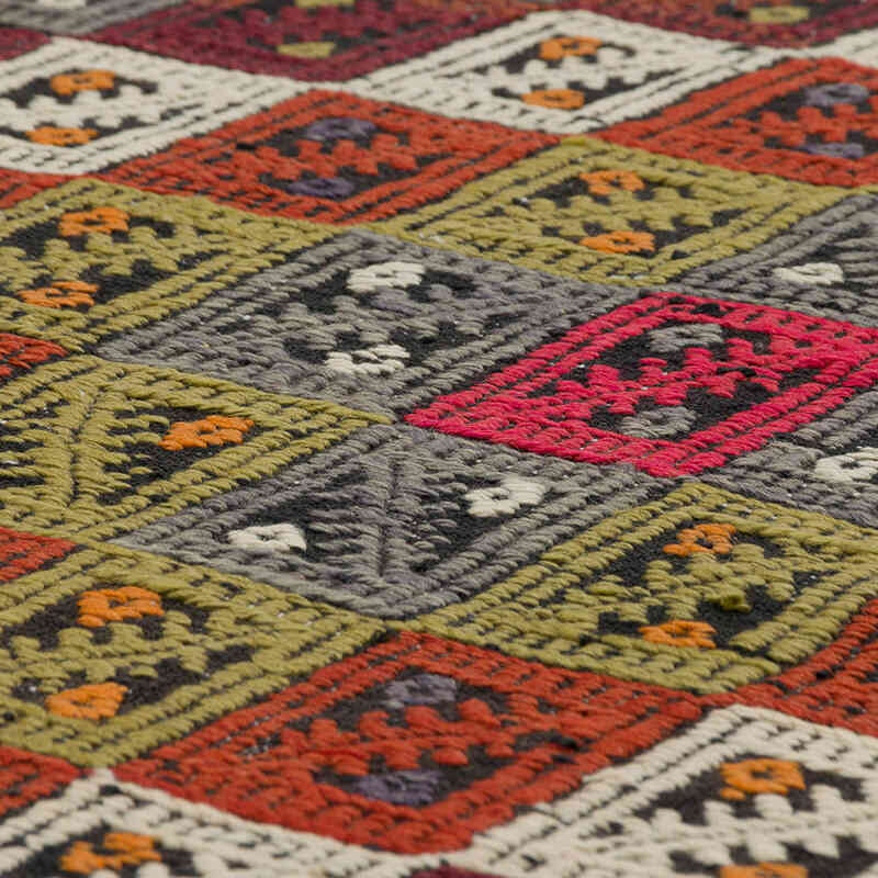 Alfombra Vintage Anatolian Kilim - 194 cm x 301 cm - K0083545