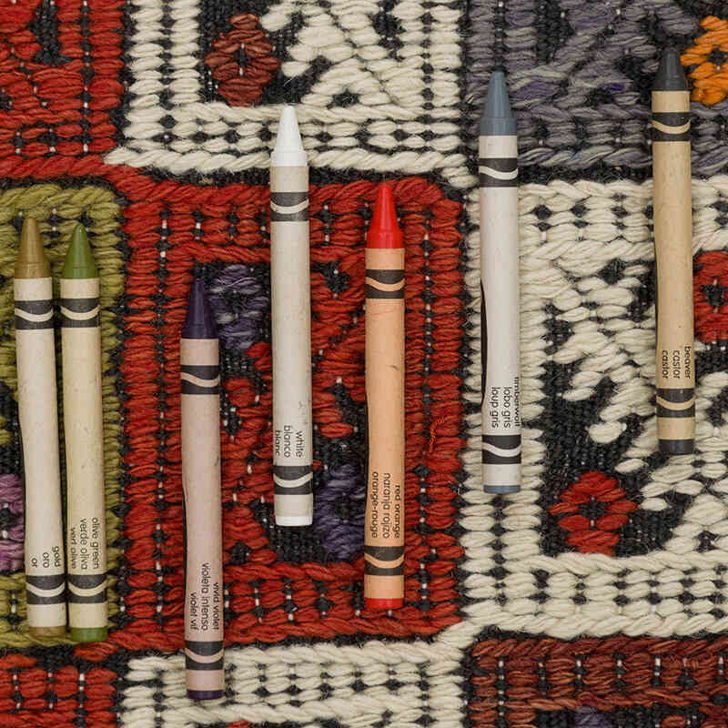 Alfombra Vintage Anatolian Kilim - 194 cm x 301 cm - K0083545