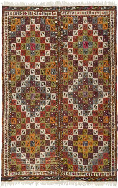 Vintage Anadolu Kilim - 194 cm x 301 cm