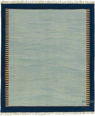 Yeni Kök Boya El Dokuma Kilim - 203 cm x 236 cm
