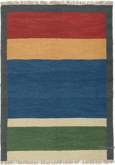 Nueva Alfombra Turca Kilim - 185 cm x 253 cm